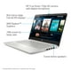 thumbnail image 3 of Laptop HP 14-DK1035 AMD Ryzen 3 3250U 2.6GHz HDD 1TB RAM 4GB 14" IPS WIN10 Webcam Natural Silver 34Z14UA#ABA, 3 of 5