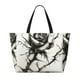 thumbnail image 2 of Fotbe Black And White Rose Bolsa de Viaje para Playa - Resistente al Agua, Bolsa Tote de Gran Capacidad y Ligera con 7 Bolsillos para Mujeres y Hombres, 2 of 7