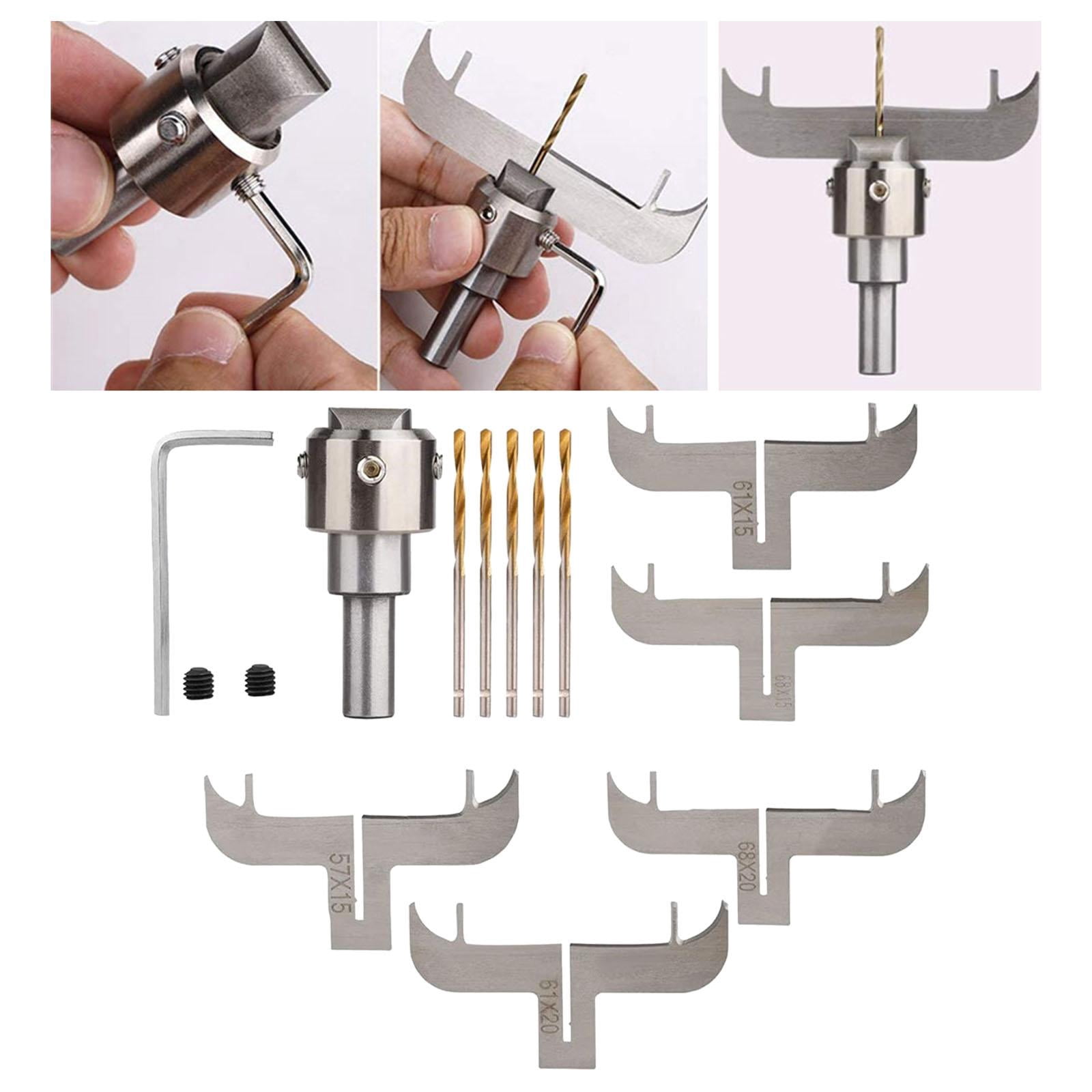 GUOOL 14 Pieces Bracelet Rings Makers Bracelet Drill Bit Set Integrated Tool Home Use Woodworking Portable DIY Wooden Bracelet Maker