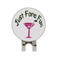 thumbnail image 2 of Clip para sombrero de pelota shamjiam Marcador de pelota de golf Blanco, 2 of 5
