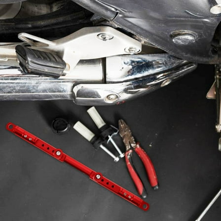 Worgeous Balance Rod Reinforcement Motorcycle Handlebar Brace Red