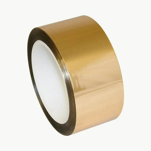 J.V. Converting JVCC Metalized Polyester Film Tape [Mirror-Like] (MPF-01): 2 in. x 72 yds. (Gold)