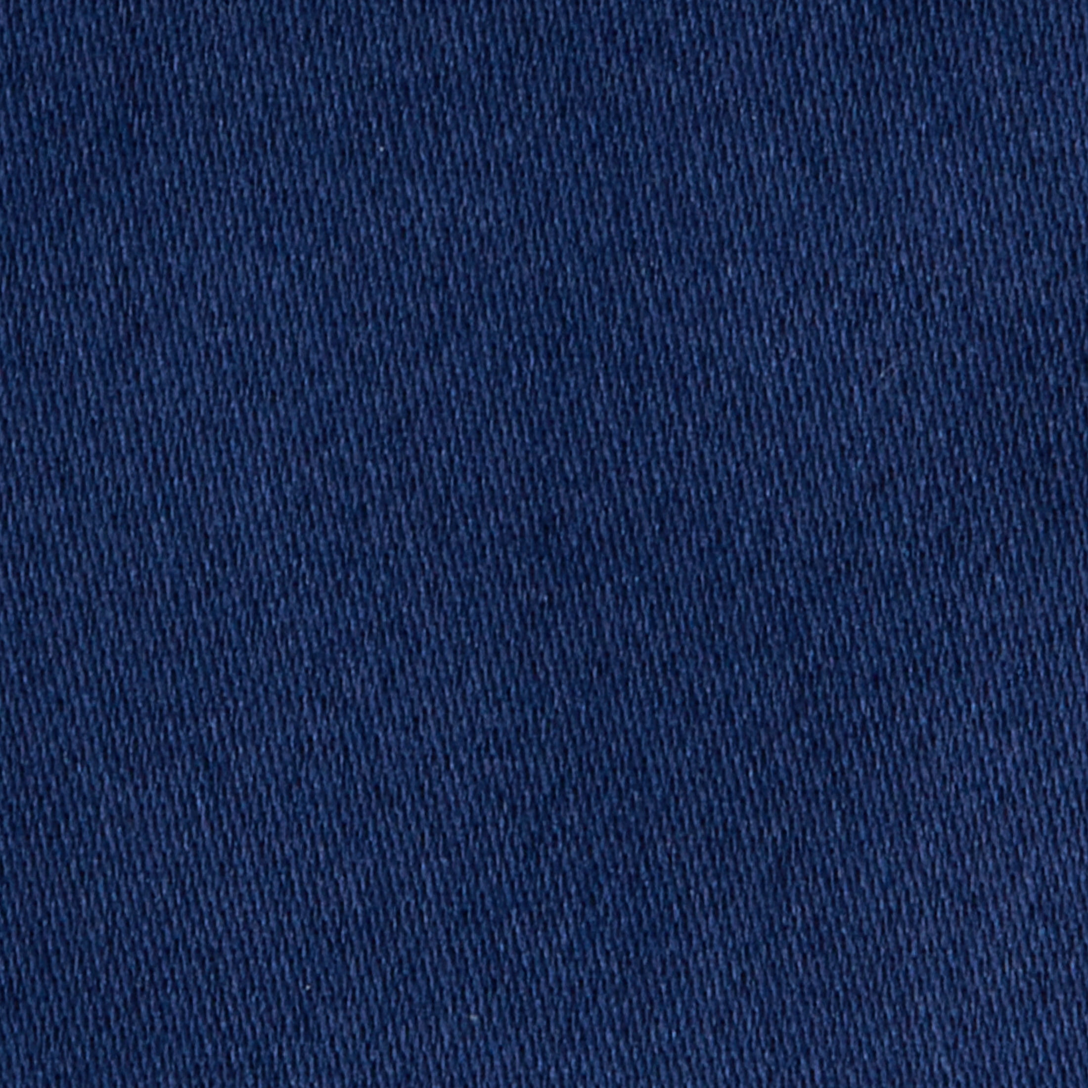 Your Zone Solid Blackout Rod Pocket Curtain Panel Pair, Navy, 30" W x 84" L