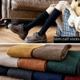 thumbnail image 2 of Calcetines largos de tubo hasta la pantorrilla, calcetines de tubo finos de primavera y otoño, calcetines de uniforme de estilo japonés para niños, medias vintage de color sólido, 2 of 4