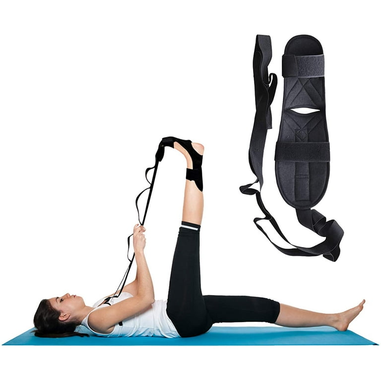 Seenda Yoga Training Belt Pilates, Ballet Stretching Belt Foot Stretcher  Leg Ligament Stretcher for Plantar Fasciitis Calf, Thigh and Buttocks