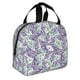 thumbnail image 2 of Balery Lavender Flowers Bolsa de Almuerzo Aislada – Caja de Almuerzo con Papel de Aluminio Grueso, Mantiene la Comida Fresca por 4 Horas, 2 of 8