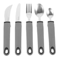 thumbnail image 5 of LEORX 5Pcs Cutlery Set Stainless Steel Grey for Recovering Individuals with Anti-tremor Feature, 5 of 8