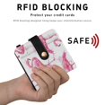 thumbnail image 4 of Small Wallet For Women Bifold Leather Pocket Coin Credit Card Holder With RFID Blocking Flamingo Pattern, 4 of 6