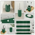 thumbnail image 3 of Hearth & Harbor 20 Piece Bathroom Accessories Set, Hunter Green Bathroom Decor Set, 3 of 9