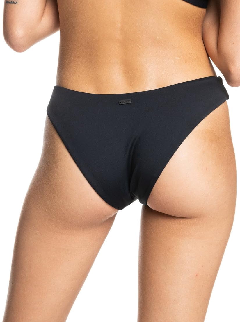 Roxy Womens Beach Classics Regular High-Leg Solid Swim Bottom Separates