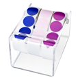 thumbnail image 1 of 3 Disks Label Dispenser for Sticker Rolls Transparent, 1 of 1