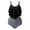 Gray, variant on OAVQHLG3B Tankini Bathing Suit for Womens Swimsuits Women Trendy Pad Without Steel Support Sexy Strap Split Swimsuit Beach Two Piece Set