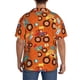 thumbnail image 3 of Fotbe Monster Truck,Truck Cartoon Camisa Estampada de Manga Corta para Hombre, Casual de Verano, Estilo Playero, Sin Arrugas-Medium, 3 of 5