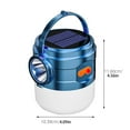 thumbnail image 3 of Camping Light Usb Rechargeable, Portable Outdoor Tent Lantern with Hook for Hiking and Emergency, Multi-mode Bulb Design for Backpacking and Indoor Use, Topliu, 3 of 9