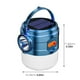 thumbnail image 3 of Lámpara de camping recargable USB con gancho • 3 modos (Alto/Bajo/Destello) • Lámpara portátil de tienda de ABS para senderismo y pesca • Azul • 4,5x4,0 pulgadas, 3 of 9