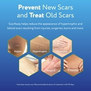 ScarAway Advanced Silicone Scar Sheets, Medical Grade Variety Pack, 8 Reuseable Sheets