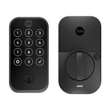 Yale Assure 2 Smart Lock Black Suede Keyed Wi-Fi Single Cylinder Deadbolt with Touchscreen Keypad