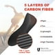 thumbnail image 5 of Plantillas de fibra de carbono EZWORK, inserto rígido para zapatos, 1 par, 5 of 7