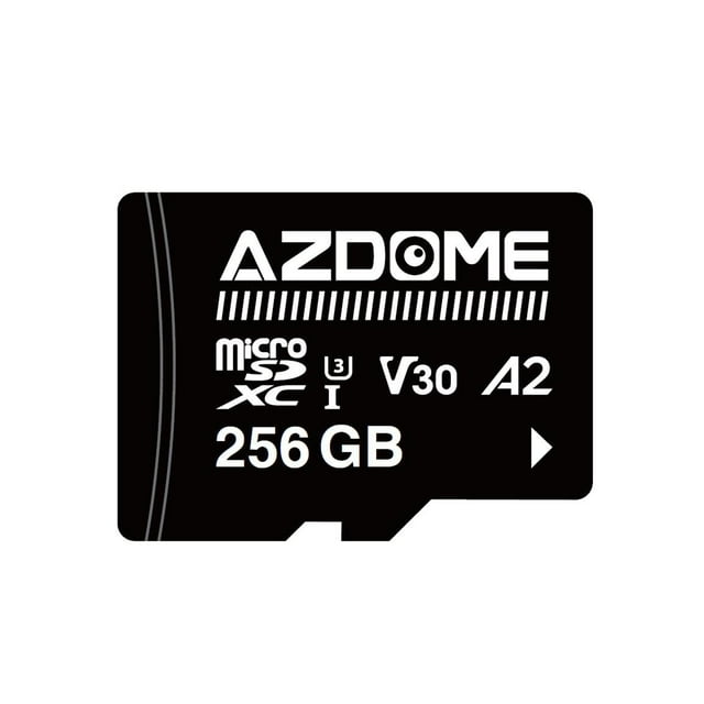 Tarjeta micro SD AZDOME Tarjeta de memoria microSDXC de 256 GB