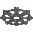 thumbnail image 3 of Ekena Millwork 20 7/8"OD x 3 5/8"ID x 1"P Angel Ceiling Medallion (Fits Canopies up to 4 3/8"), Hand-Painted Athenian Green Crackle, 3 of 7