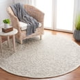 thumbnail image 2 of SAFAVIEH Antiquity Doroteja Oriental Area Rug, Silver/Ivory, 6' x 6' Round, 2 of 8