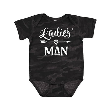 

Inktastic Valentine Boys Ladies Man Gift Baby Boy Bodysuit