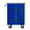 Black-Blue-Steel-2, variant on 6 Drawers Multifunctional Tool Cart with Wheels,Metal Rolling Tool Cart Storage for Garage Workshop Warehouse Repair Shop--With Stainless Steel Roof- Red&Black