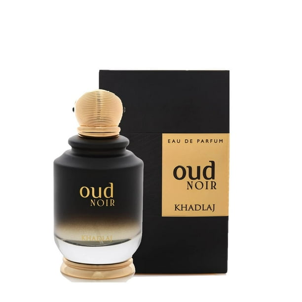 Perfume Khadlaj Oud Noir Eau de Parfum, 100 ml, en aerosol, unisex