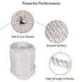 thumbnail image 4 of 5/8" Polyester Nylon Pulling Rope, 150 FT High Force Polyester Load 7150LBS Sailing Rope Abrasion Resistant UV Resist for Camping Swings Arborist Gardening Marine White/Red, 4 of 7