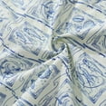 thumbnail image 5 of YIUME Hawaiian Shirt For Men White Cotton Aloha Shirt Ship Print Short Sleeve, 5 of 7