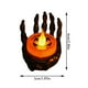 thumbnail image 3 of Lámpara De Vela Con Forma De Mano De Esqueleto De Halloween, Luz Ambiental Led, Luz Nocturna, Accesorios Para Fiestas, Adornos De Escritorio, 1 Unidad, 3 of 4