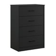 thumbnail image 6 of Mainstays Ardent 4 Drawer Dresser, Black, 6 of 17