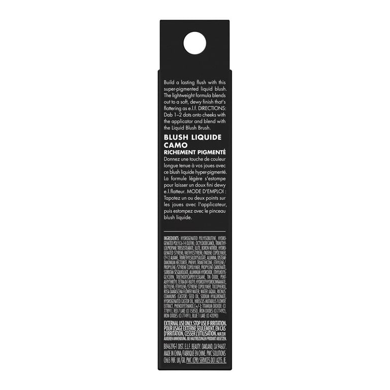 2 pack) e.l.f. Camo Liquid Blush, Copper Etiquette, 0.13 fl oz