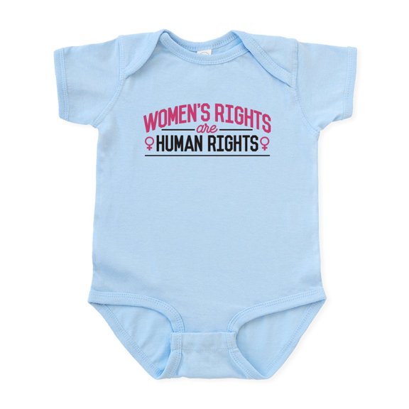 CafePress - Women's Rights Infant Bodysuit - Baby Light Bodysuit, Size Newborn - 24 Months
