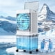 thumbnail image 1 of Enfriador Evaporativo Portátil, Tanque de Agua 32L, Ajuste de 3 Velocidades, Temporizador de 7 Horas, Oscilación Automática, Cobertura 15㎡, 1 of 9