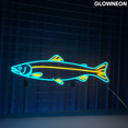 thumbnail image 2 of Glowneon Salmon Fish Neon Sign, Salmon Fish Led Sign, Fish Store Sign, 2 of 4