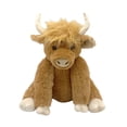 thumbnail image 1 of El Peluche Realista Ganado Las Tierras Altas 25 Cm Emite Sonidos Y Articulaciones Se Pueden Mover para, 1 of 9