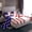 Blue Red White, variant on Castle Fairy Boys Girls Gamer Baseball 4-Piece Full Size Sheets,Sport Gamer Bed Sheets,USA Flag Lightweight Sheet Sets,Lightweight Room Decor