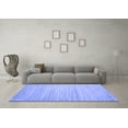 thumbnail image 3 of Ahgly Company Indoor Rectangle Abstract Blue Contemporary Area Rugs, 7' x 9', 3 of 4
