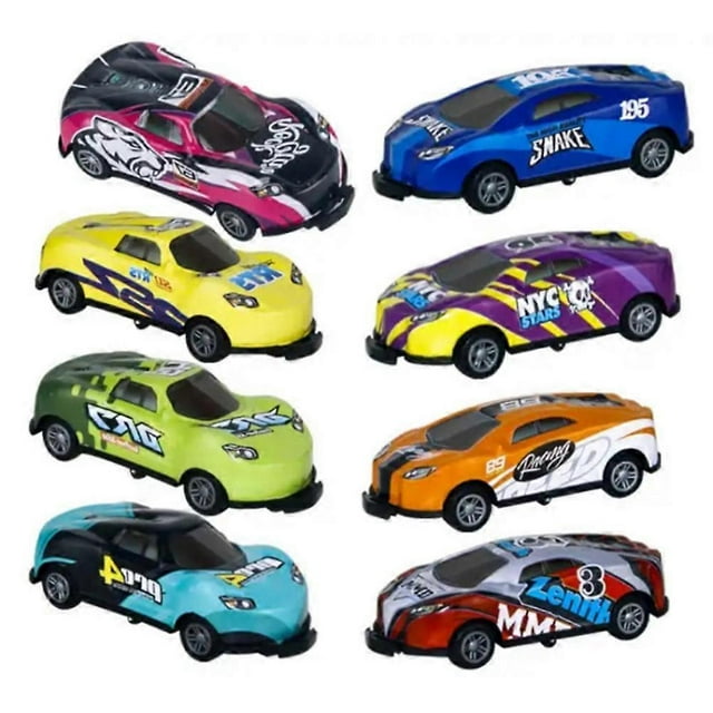Stunt Toy Car for Kids Alloy Pull Back Car Jumping Stunt Cars Mini Car Models for Children