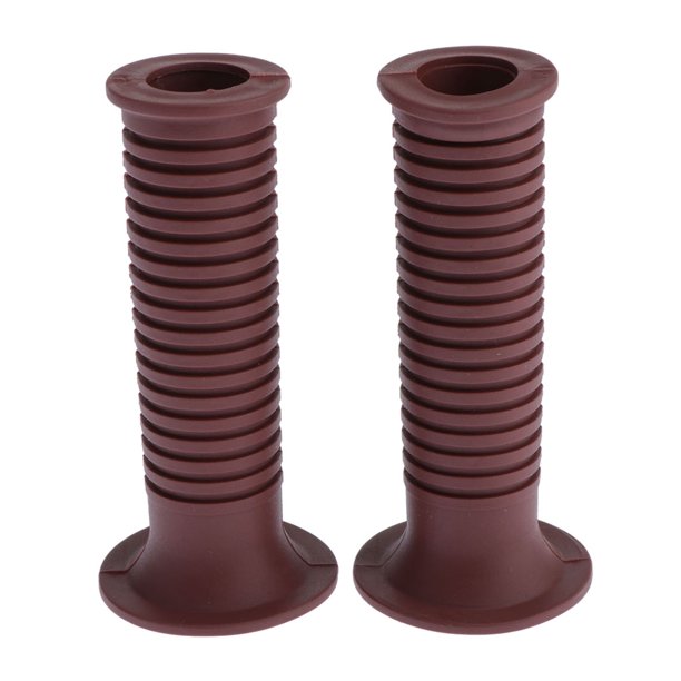 Empuñaduras de Manillar de Motocicleta Empuñadura de Empuñadura de Barra Abierta Sin Goma 7/8 Pulgadas 22 Mm para R11 - marrón Sunnimix Puños de mano de la motocicleta