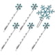 thumbnail image 1 of GOOHOCHY Lurrose - 6 horquillas con forma de copo de nieve, cintas variadas, pasadores, accesorios para el cabello para niños, 1 of 8