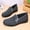 Grey, variant on Men's & Unisex Slip-On Sneakers Wedding, Business - Lightweight Sole, Non-Slip Sole Loafers Suitable for Work,, Low-Top Round Toe, Wide Width, Casual Retro Shoes for Dad, Conference, Banquet