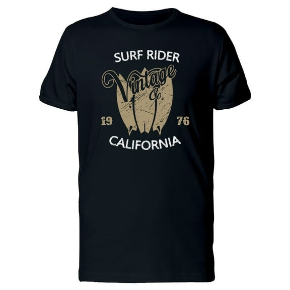 Surf Rider Vintage California Tee Men's -Image by Shutterstock