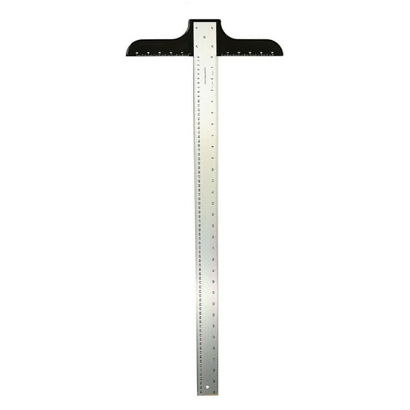 Ludwig Precision Aluminum T-Square, 2" x 24", Heavy-Duty