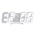 thumbnail image 1 of CNKOO 3D Digital Alarm Clock with Snooze Function Wall LED Number Time Clock, 1 of 6