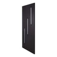 thumbnail image 2 of puerta de lamina 3 vitrales ver chocolate 90x213, 2 of 6