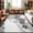 Gray, variant on Gray Cherry Blossoms Washable Area Rug 2 x 3 ft Abstract Gray Ombre Floral Petals Soft Non Slip Rugs Stain Repellent Indoor Felt Carpet for Living Dining Room Bedroom Home Office