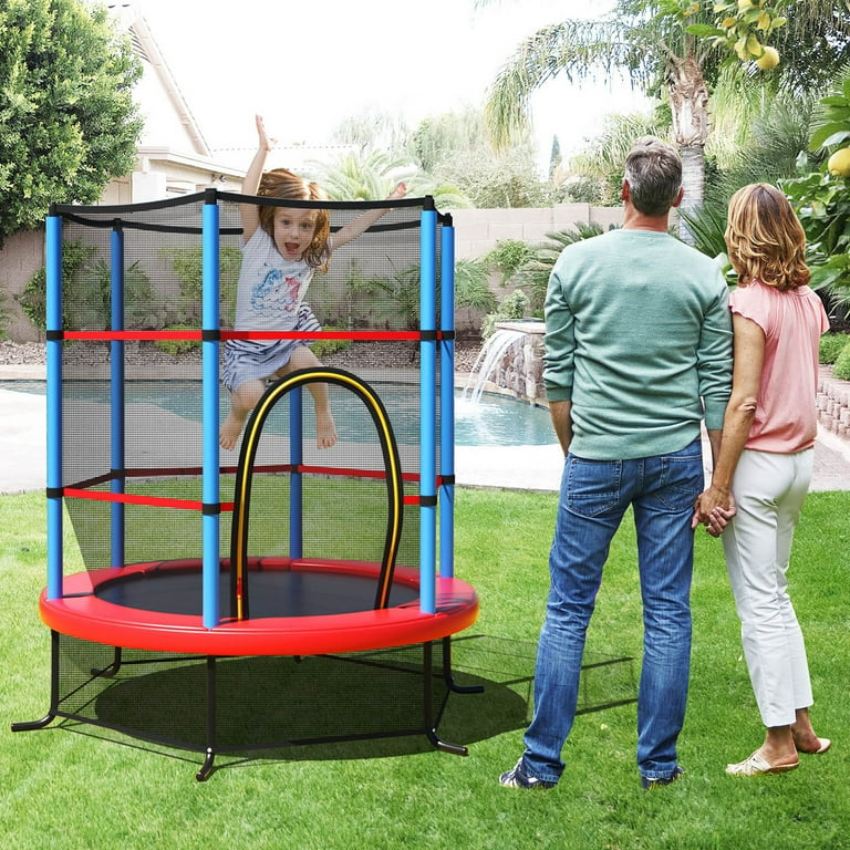 hipoteca Banquete portón Costway 55" Kids Trampoline Bouncing Jumping Mat Recreational Trampoline W/Enclosure Net - Walmart.com hipoteca Banquete portón Costway 55" Kids Trampoline Bouncing Jumping Mat Recreational Trampoline W/Enclosure Net - Walmart.com