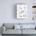 thumbnail image 3 of Baxter Mill Archive 'Toile Design in Grey' Canvas Art, 3 of 4